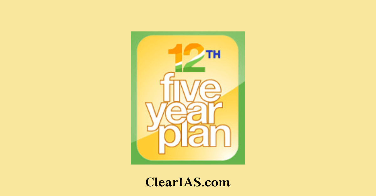 12th five year plan