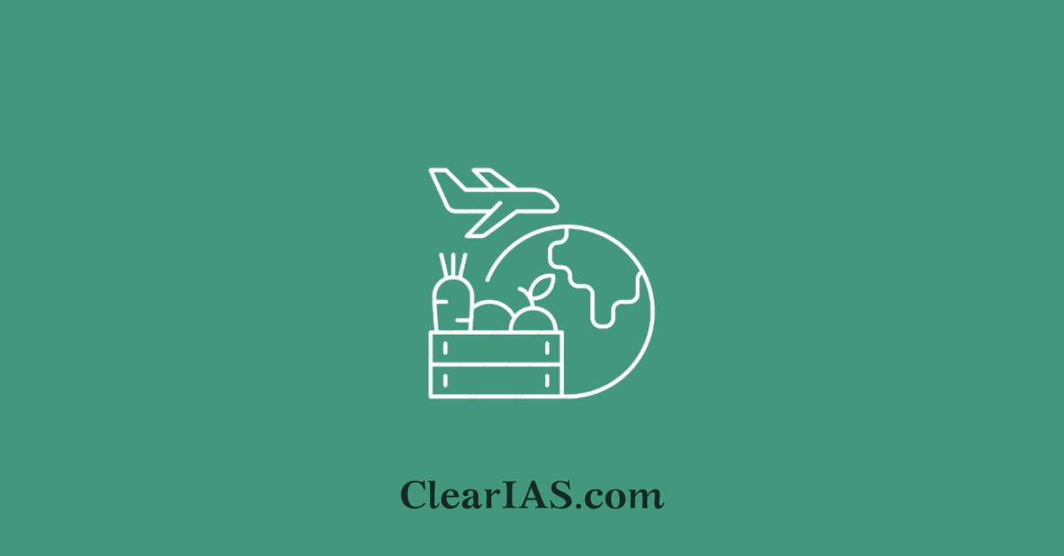 Agriculture Export Policy