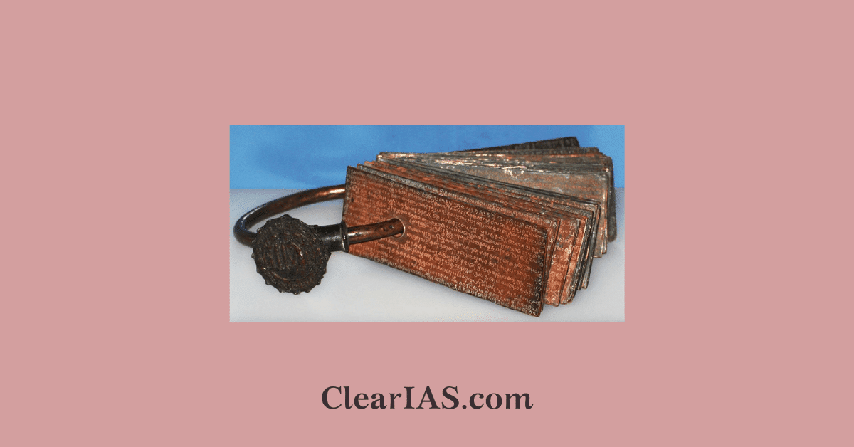 Chola copper plates