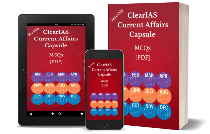 ClearIAS Current Affairs Capsule December 2018 - Monthly MCQs PDF