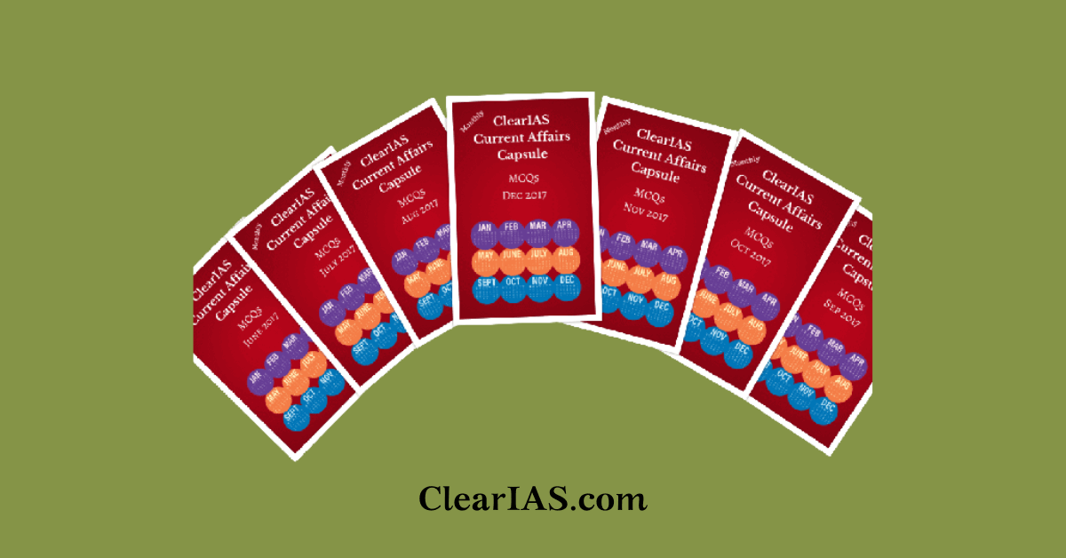 ClearIAS Current Affairs Capsules Ebook