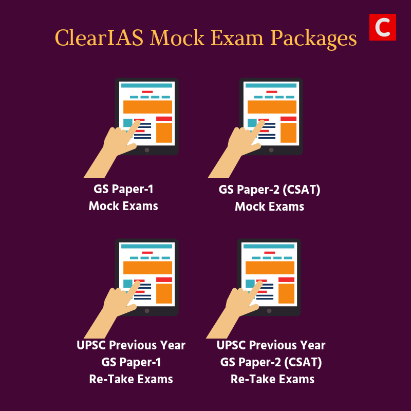 ClearIAS Prelims Online Mock Exam Packages