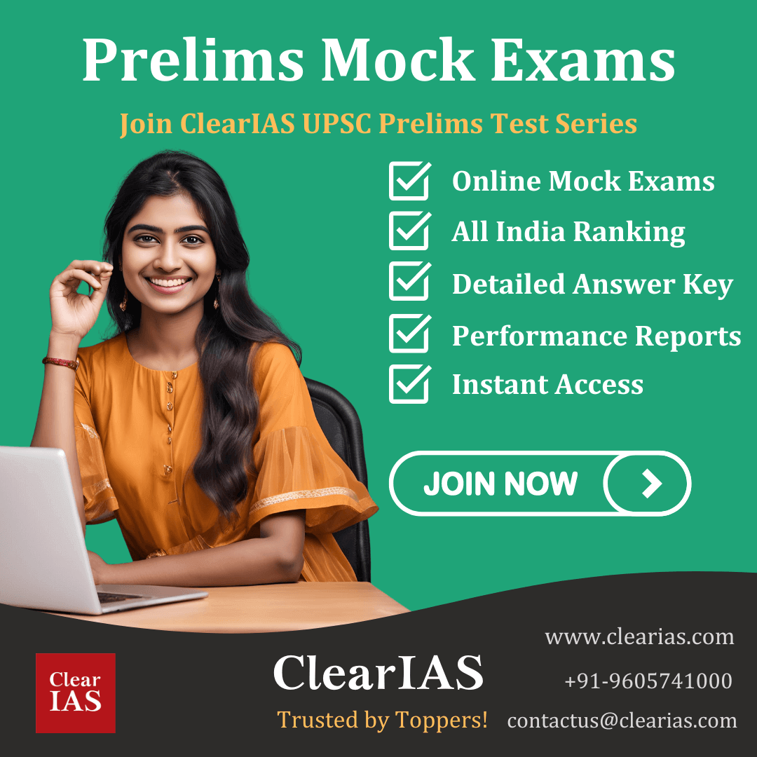 ClearIAS UPSC Prelims Test Series