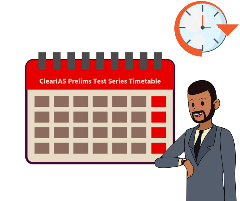 ClearIAS Prelims Test Series Timetable 2019 - Flexible