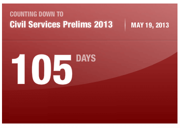 Count Down for Civil Services Prelims