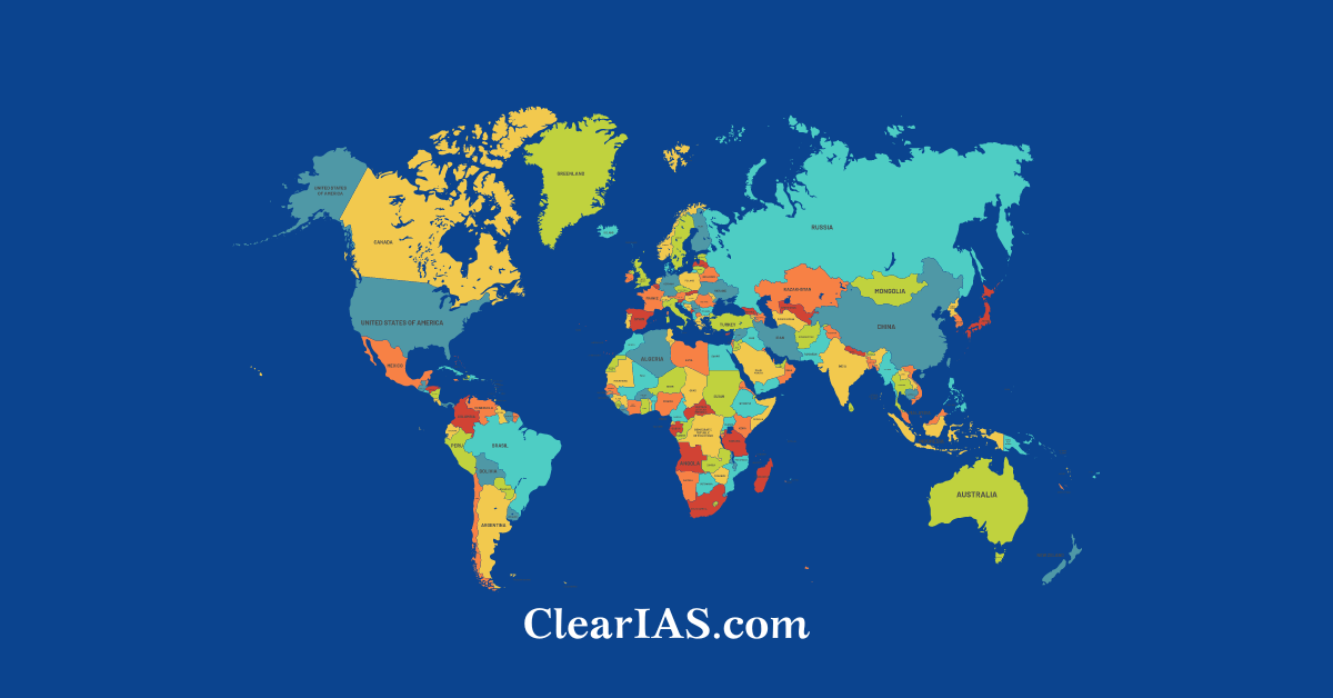 Countries of the World Listed By Continent