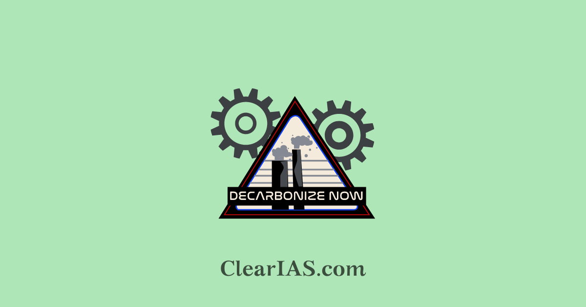 Decarbonizing Iron and Steel Sector