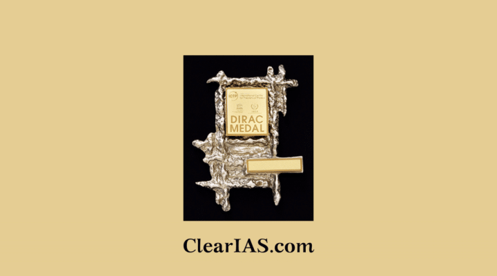Dirac Medal