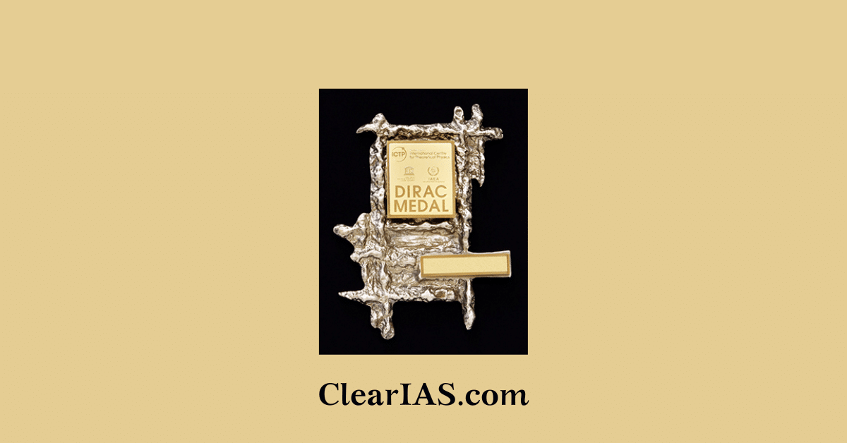 Dirac Medal