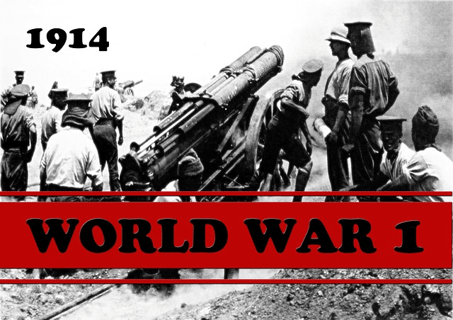 around the time of the first world war
