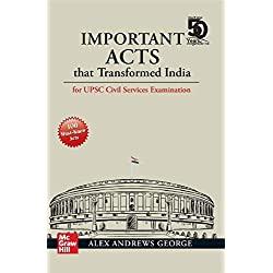 Important Acts by Alex Andrews George Book