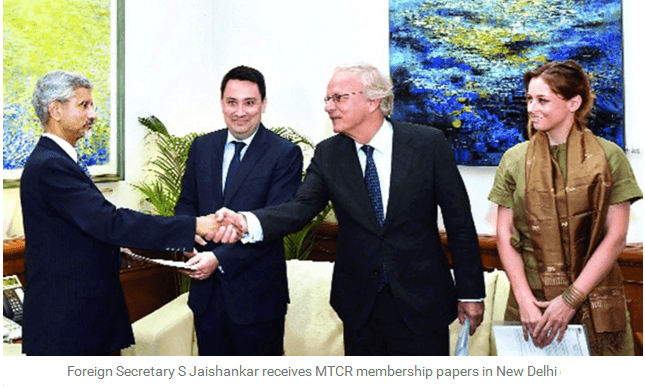 India Joins MTCR