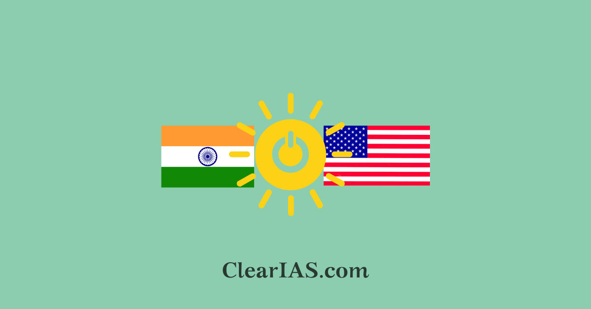 India-US Strategic Clean Energy Partnership
