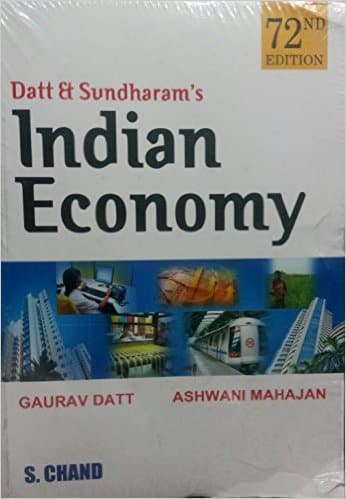 Indian Economy Datt and Sundaram