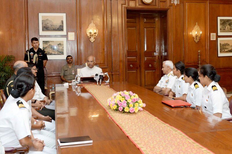 Indian President at Rashtrapathi Bhavan