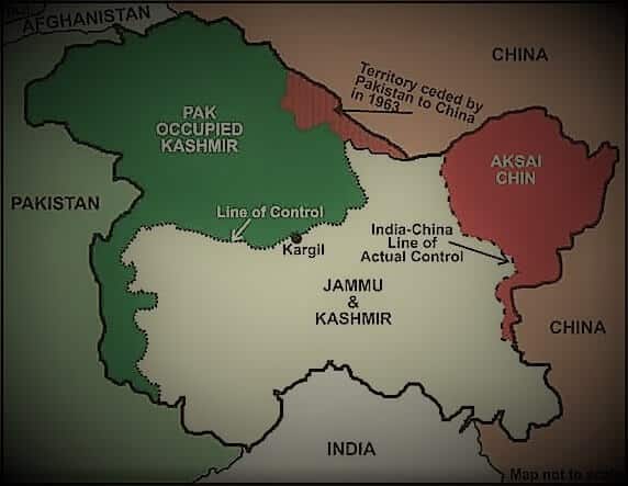 Jammu and Kashmir Map