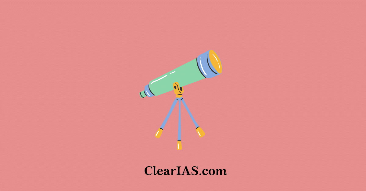 Major telescopes in India and the world