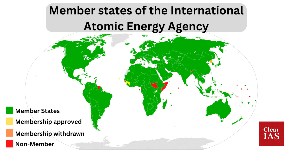 Member states of the International Atomic Energy Agency