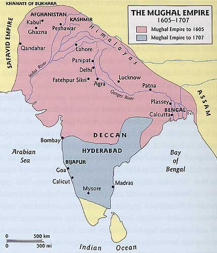 Flow Chart Of Mughal Emperors