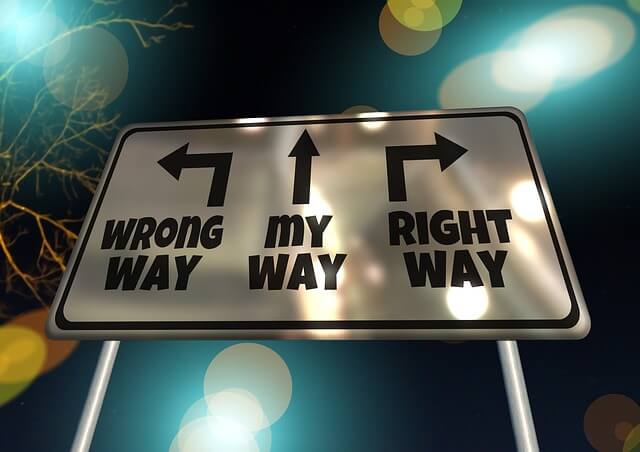 My way is the right way