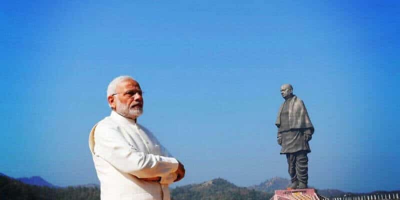 Narendra Modi and Sardar Patel