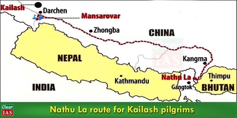 Nathu La route- Kailash Pilgrims