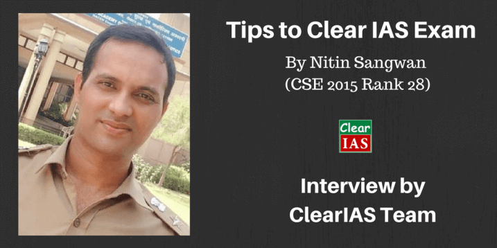 Nithin Sangwan IAS Interview