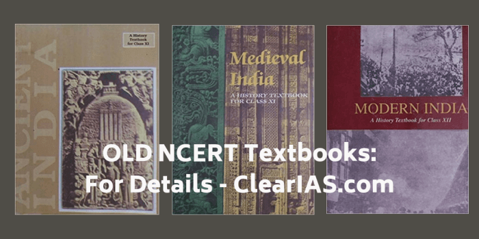 OLD NCERT Textbooks - clearias