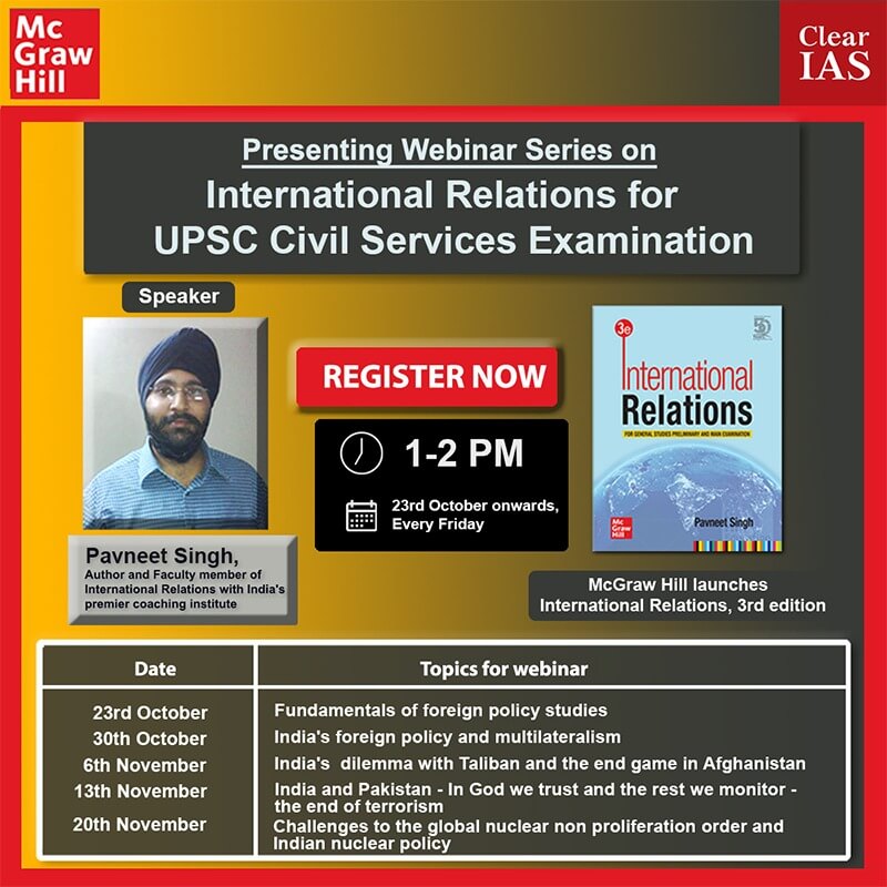 Pavneet Singh Webinar International Relations