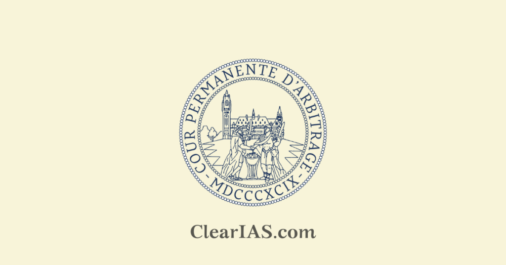 Permanent Court of Arbitration ClearIAS
