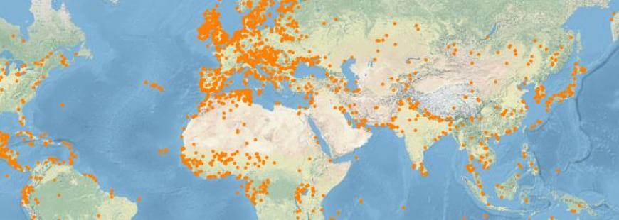 Ramsar sites around the world