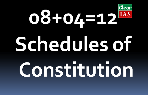 10th schedule deals with