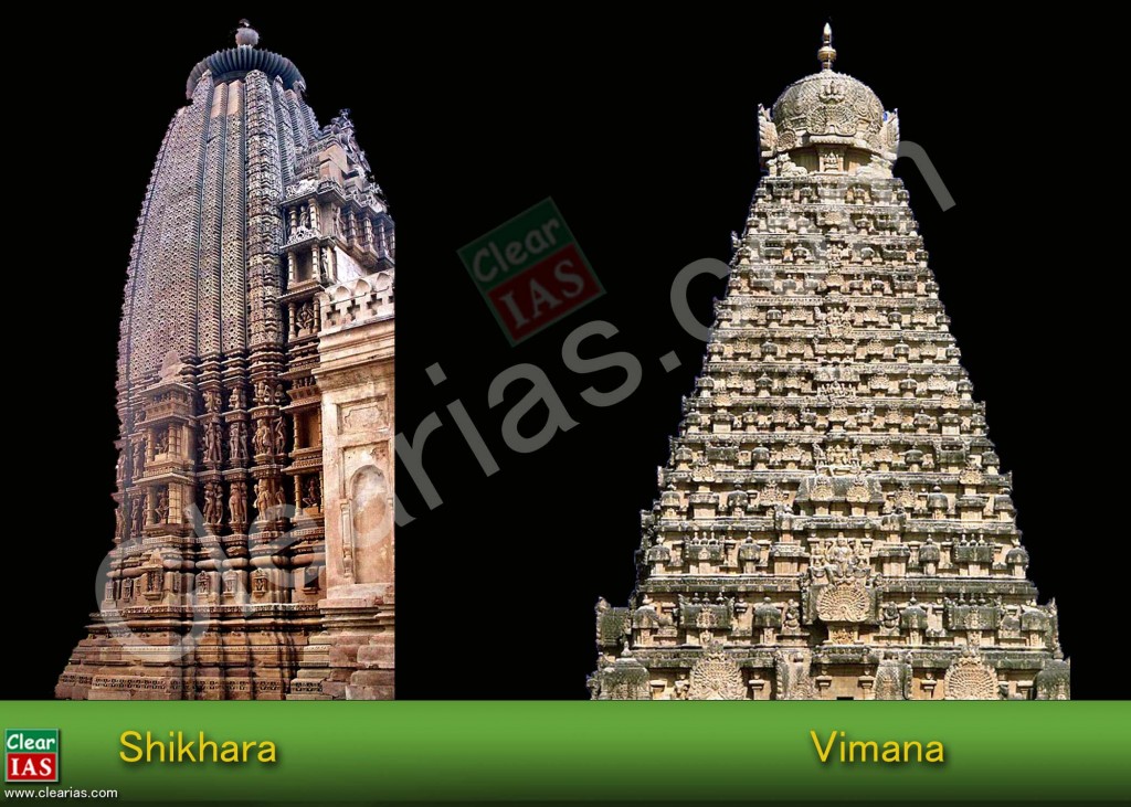 Shikhara and Vimana