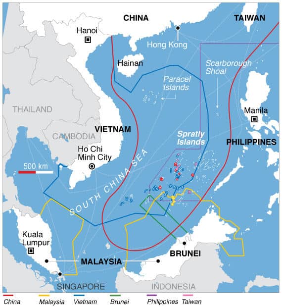 South China Sea Disputes and Claims