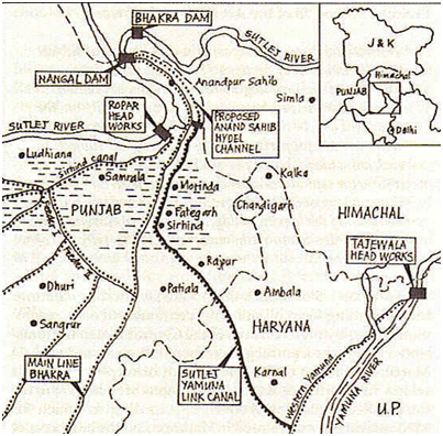 Sutlej-Yamuna Link Canal