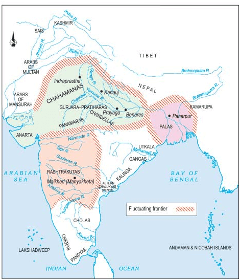 Tripartite Struggle - Medieval India