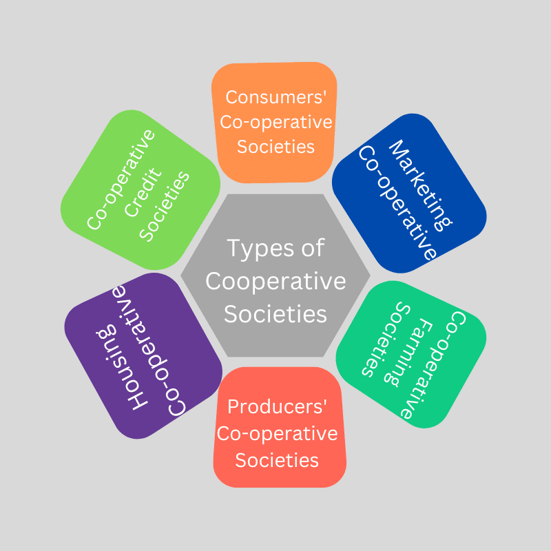 Types of cooperative societies