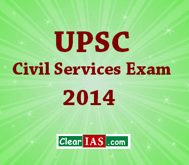 UPSC Civil Service Exam 2014