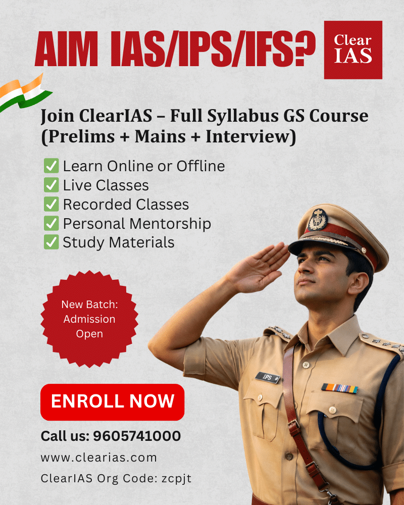 UPSC Full Syllabus GS Course - ClearIAS