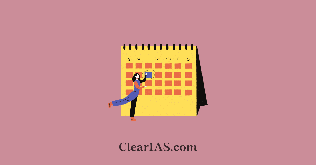 UPSC calendar 2027