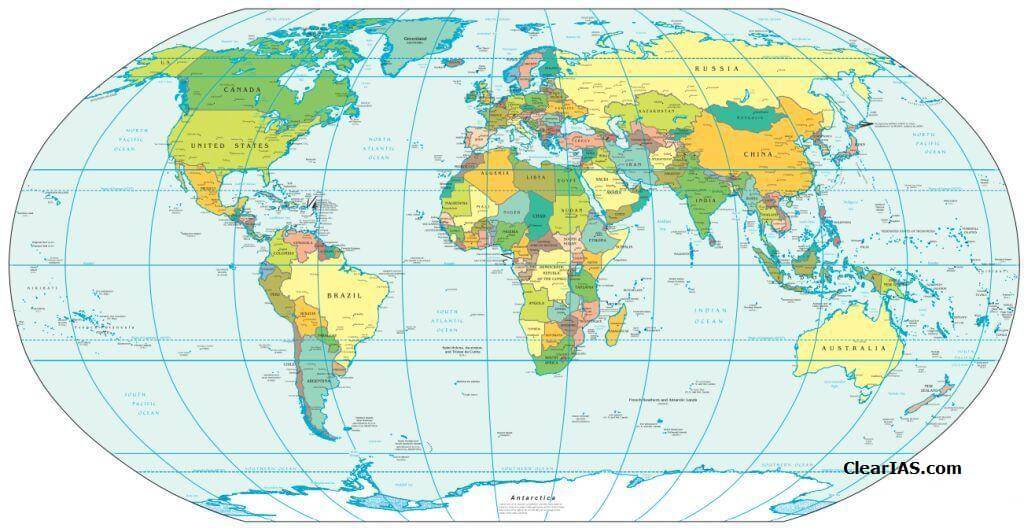 World Map - Political