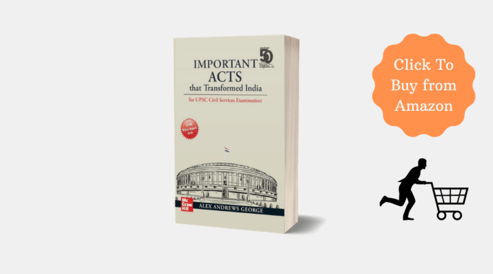 Buy Important Acts that transformed India by Alex Andrews George