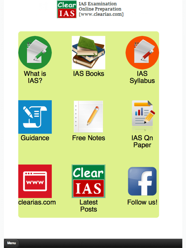 ClearIAS android app