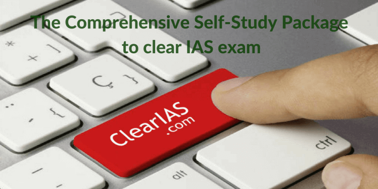 ClearIAS comprehensive self study package for IAS exam