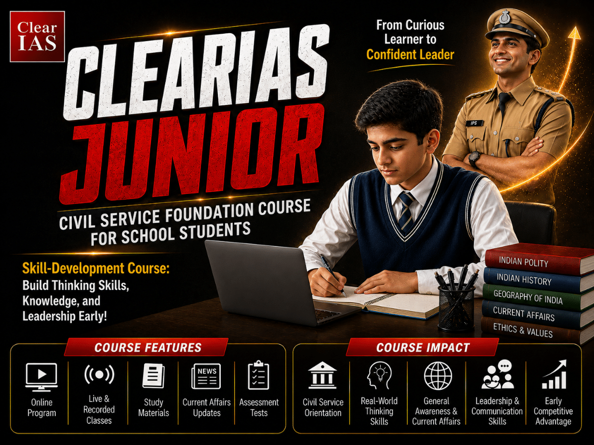 ClearIAS Junior - Skill Development Program for School Students