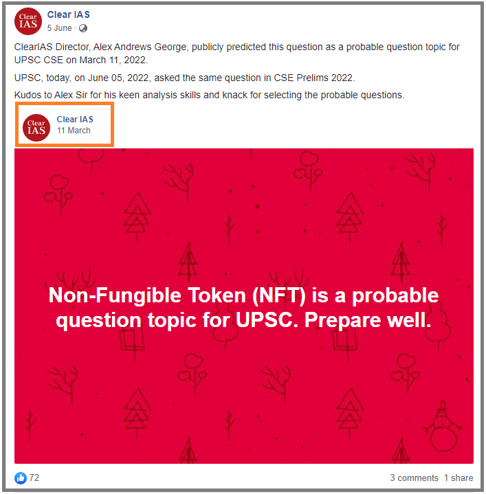 ClearIAS NFT Question Prediction