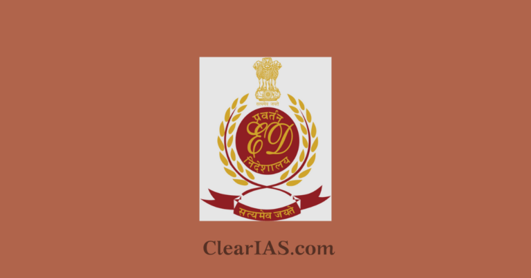 Enforcement Directorate (ED) | ClearIAS