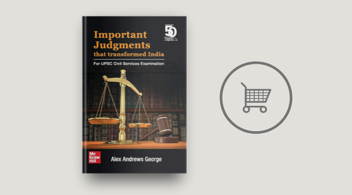 Important Judgments That Transformed India - Book by Alex Andrews George