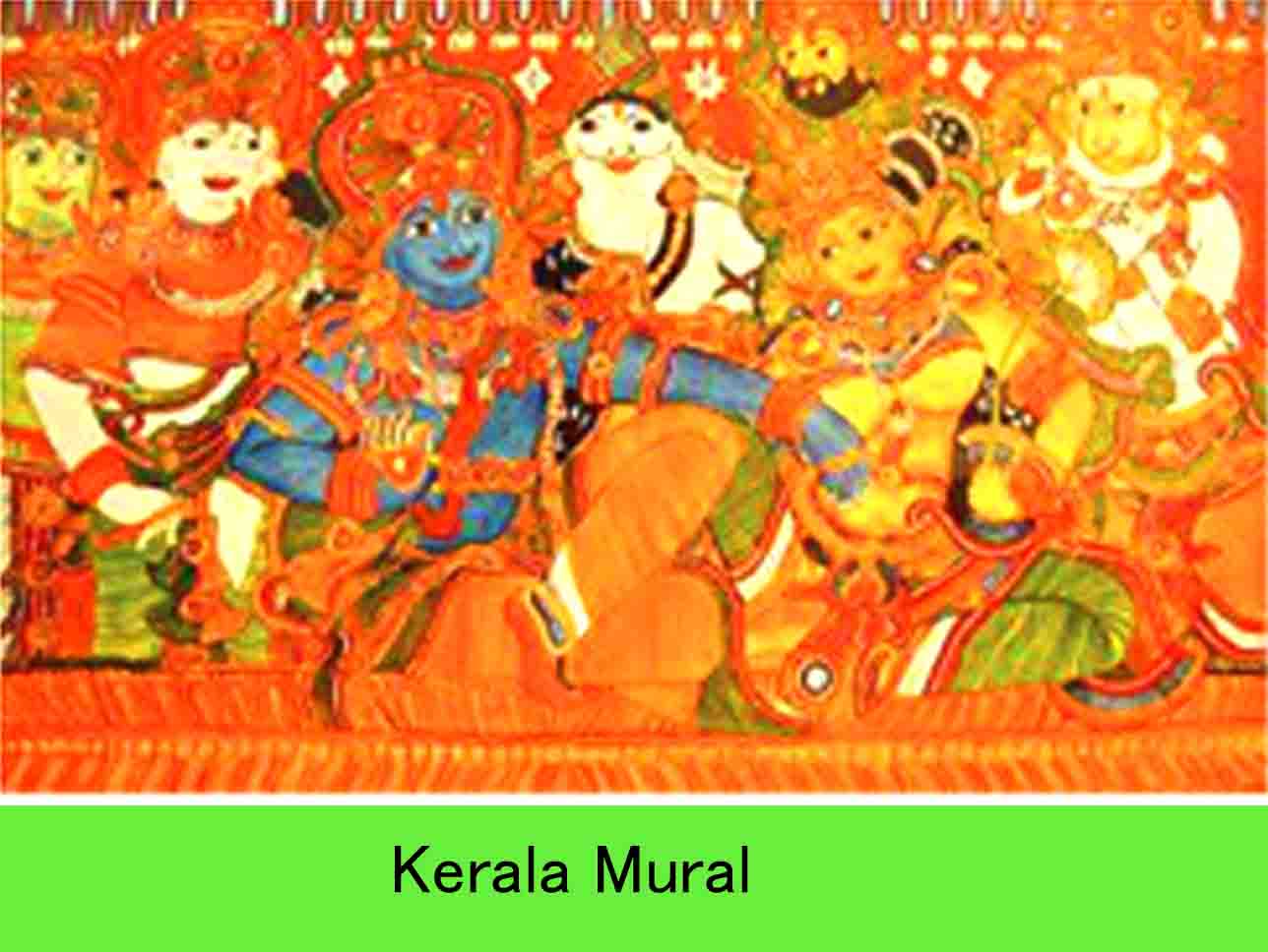 kerala mural painting