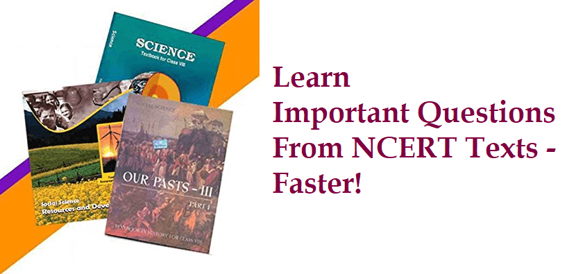 important topics from NCERT Texts
